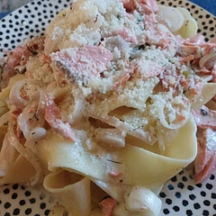 Immediately after cooking it the sauce was bland but a few hours later it got delicious so I think I will make this only for special occasions and ahead of time.