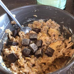 Tasty - we used oat milk instead of almond milk.