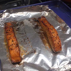 I broiled mine on my Samsung broiler, low setting, and it was finished in five minutes on the dot. I would not boil any longer

You can also air fry @ 400°F for 8-9min, depending on thickness 