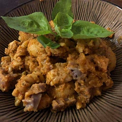 Delicious and super easy! We also added chicken and grated Parmesan on top.