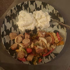 Very delicious with a side of garlic mashed potatoes.