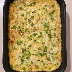 Really good! I used edam cheese and it was still so tasty!