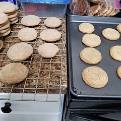 The absolute best Snickerdoodles I've ever tasted.  Friendly tip, double dip them.  After they're done baking, 5 minutes after you pull them out.  Dip them in the cinnamon sugar again.  Just the top.  Adds to the flavor and crunch.