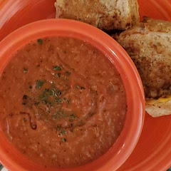 Used dried basil instead, and just found the soup very bland.