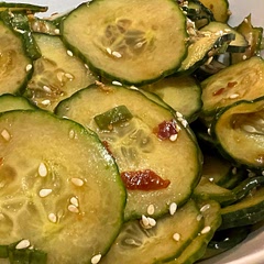 Really delicious! We used english instead of Persian cucumbers and we ate so much because it was so tasty!
