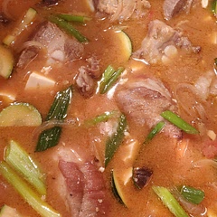 Added potatoes, carrots, mushrooms and made 3x recipe. So delicious.