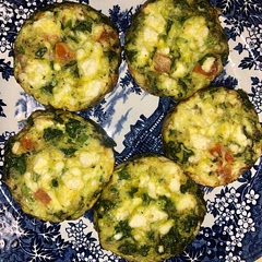 This was a blessedly simple recipe.  I used feta cheese, would recommend to use more than recipe suggests.  I will probably add cheese to the actual dish next time and not the top as well as salt.  It was easy to make though, so will use again.
