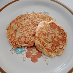 I changed oat flour to Almond flour which is a personal preference. I also added 2 tbsp plain flour.