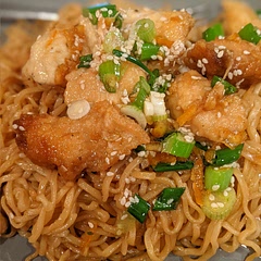 A great recipe! It was delicious. Next time, I will use a lot more cornstarch and apply it in a dedicated container rather than how the recipe instructs you. I would also recommend a marmalade that has less rind. Regardless, it tastes great!