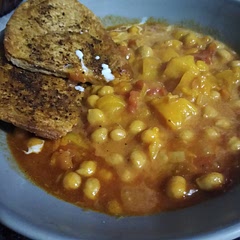 I add an extra tbsp cumin and a tbsp ground corriander. This is a regular go to. I would recommend peaches in syrup.