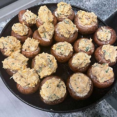 Pic is before they were fried.