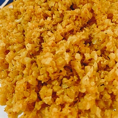 Great substitute for rice to put under Indian dishes