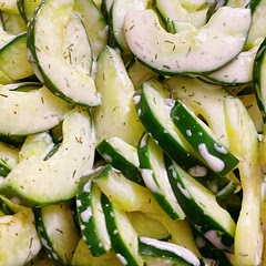 Yummy, fresh flavors. I didn’t peel for added fiber/nutrients and drained+cored them.