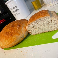 This recipe is fantastic! So easy to make and VERY tasty! It’s now my go-to bread recipe. I didn’t have the listed size glass bowls, but I used what I had. It didn’t affect the taste, crust, or crumb. Beautiful and tasty loaves!