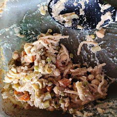 I would add the salt next time or miso still very delicious and easy. Looked great.  I used broken spaghetti and rotini. It was well received.
