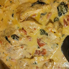 Delicious, added some red pepper flakes for a little more spice