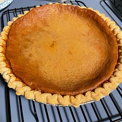 It’s decent. Definitely fall flavored. Mine sunk a bit when they cooled and they didn’t really have layers. Pumpkin pie is better, but this was a neat twist.