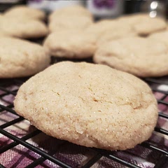 Super easy to make and oh my gosh! They're so good! If you like soft and fluffy cookies, this is definitely a winner. I tried making them with gluten free flour too and they came out perfect