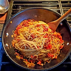 I was skeptical about the chili powder, but it works well. Easy to make and the kiddos ate it right up.