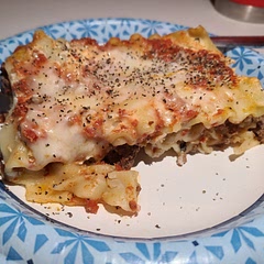 We are on maintenance* and allow ourselves whole grains, fruits, and dairy. This altered recipe comment is not approved for 5&1 plans.
When we ate this lasagna soup the first time, Justin loved the flavor and said it would make excellent lasagna.
I made it for him as he wanted and he says best lasagna he has ever eaten. ๐ฅฐ
I added noodles. Whole-wheat would have been best but I got what I could find. Removed broth and zuchinni, blended tomatoes....maybe next time add some spinach to the ricotta to add more greens ๐ค
It was delicious as a soup but it didn't work out for my son. He likes raw zuchinni but cant stand it cooked.
But I think it would also be delicious made with zuchinni noodles. ๐