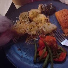 Didn't have asparagus off hand so I make some veggies to go alongside and it worked well, super simple to make. So good my dog wanted some.