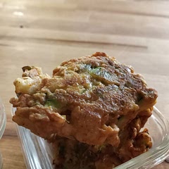 I added salt, pepper, garlic powder, cayenne pepper, paprika,  also added fresh parsley.  Very good healthy go to snack for my husband and i.