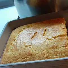 Delicious! I added 3/4 cup sugar because we like our cornbread a bit sweeter.