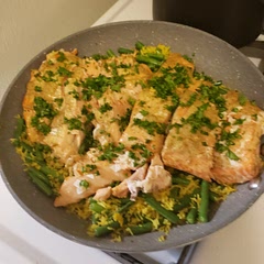 Delicious. Also cook time is way too short. We did 17 minutes and it was a little underdone