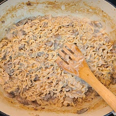I would add a GENEROUS amount of salt and pepper (to taste) as the recipe here is lacking in the flavor department. I also added worstishire sauce (about 4 tbs) to make it a bit more hearty.
