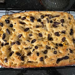 I topped this with some flaky salt, chopped kalamata olives, and sofritos seasoning. This was amazing! I will definitely make this again!