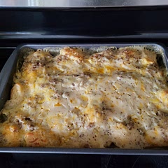 I would not change a thing. This is so good. All my kids loved it and my 18 year old step daughter proclaimed, "this is the best casserole you've ever made!" To be fair, her favorite breakfast is biscuits and gravy, but still. So so good!