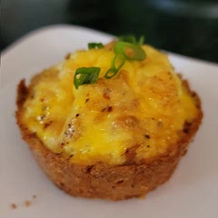 Easy to make, delicious.  I made my own hashbrowns from scratch. Used Dubliner cheese for topping. Cook times and temperature were good.  Good for Sunday football.