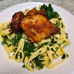 Made this to top some kale pasta, and it was delicious! I opted to combine the seasoning with olive oil, and Marinated the chicken overnight, would highly recommend!