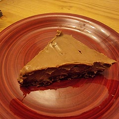 Really nice but I overdid the Toblerone which made it a little too sweet. Also used triple choc cookies for the base which didn't help