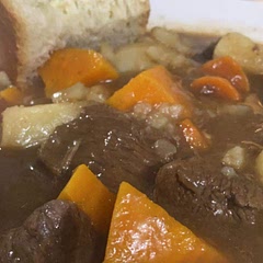 Very simple. The meat was cooked perfectly based on timing directions given. 
Bought French bread to have with it. Was a great dish we will make again.