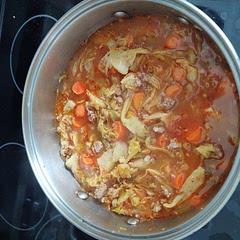 I added some Italian seasoning, salt and pepper just to spice it up a little bit. It tasted just a little bit bland for my taste just following the recipe.
I will make again adding the additional seasonings.