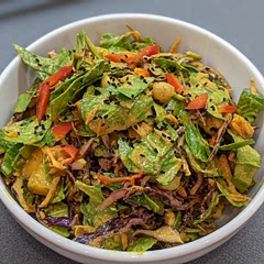 I only had masala paste, will make it again with korma paste next time so hopefully won't be as spicy. Still really enjoyed it though, super healthy and filling.