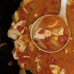 I made this in a Dutch oven bc I forgot to start the show cooker. Worked great! I used the sausage a few nights ago but I feel it would have great!!!!