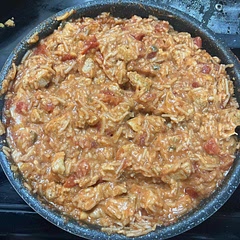 Very good and very simple! Would absolutely make this again. Had a great flavor. I used hot rotel so it was spicy. Also added some sour cream in the mixture at the end with the cheese