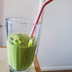 I made this by following the recipe exactly. It was creamy and delicious
 It can be a little thick so add more almond milk to make it more sippable