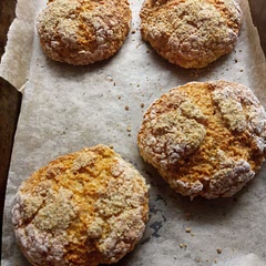 Egg optional, just for wash. Batch no 2, still not rising enough to cut in have but excellent for an open roll.
