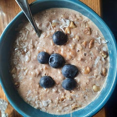 Very filling and rich. I added shredded coconut and walnuts to mine. Recipe makes a lot even though at first it doesn't seem like it. I would make this again