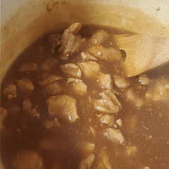 I used pork meat instead and it came out great!