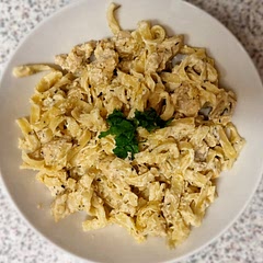 Could definitely have done with more sauce.  Note for next time to increase sauce ingredients slightly.