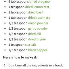 Not made it yet, saving for the seasoning recipe