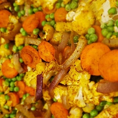 Great flavor, the sauce is perfect! I used quinoa instead of brown rice because I had leftover. Might do quinoa next time too.