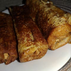 I used peanut butter instead. Really easy dish and delicious 😋