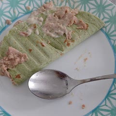I love this dish so tasty! 😋 This dish was so delicious and soft. I used a spinach wrap instead of a regular wrap. I love this for lunch and will make it in the future!