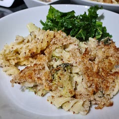 Really nice. Sauce needed to be thinner (add more milk) but was yummy!!! Browned breadcrumbs under grill