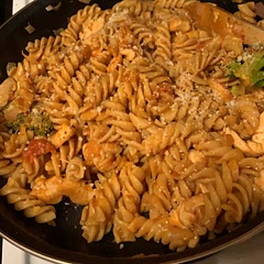 Added some grated cheddar at the end and it was great.